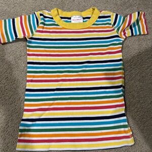 Hanna Anderson Colorful Striped Kids Shirt